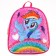 Baby backpack with bilateral sequins, 10 cm x 23 cm x 27 cm "Pinky Pie and Rainbow Dash", My Little Pony