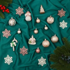 Set of jewelry plastic 20 pcs 
