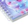 Notebook Gift Book on the crest 80l, line, color block, PVC Bun 3D cover (17.6x13.5cm) 105