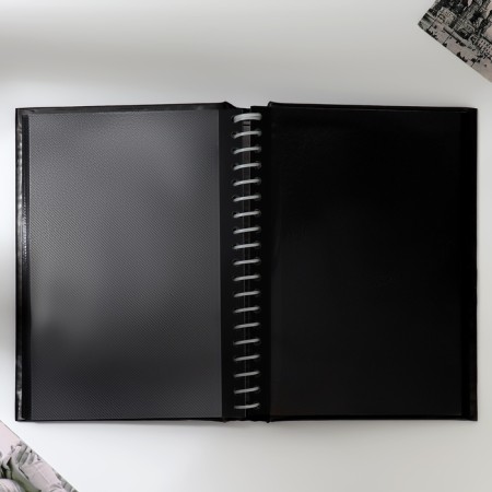 Photo album "Moments of happiness", 20 magnetic sheets, black pages.-5