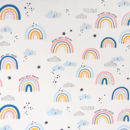 Lovelife bedding set "Rainbow" 112*143 cm, 60*120+20 cm, 40*60 cm, satin, 100% cotton-2