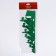 Foil ball "Christmas tree with balls" 18x27 cm, mix