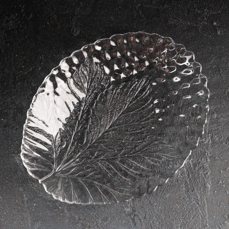 Set of oval dishes glass Sultana, 23 × 18 cm, 2 pcs, color transparent-1
