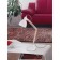 Torona 1, 1x60W E14 table lamp, white, brown color
