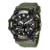 Watch is an electronic watch, with an alarm clock, D-5.8 cm, strap L-26 cm, 5 ATM, green strap 974232