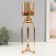 Summary Metal "Titsinia" gold d = 4.5cm 11x11x40 cm