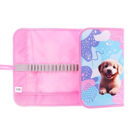 Penal soft twist, 220x460 mm, calligrata "puppy in headphones", on lacing, 37 items-4