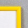 Photo frame plastic 21x30 cm yellow (106)