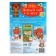 A book with a scretch-layer and reusable stickers "New Year in the forest"