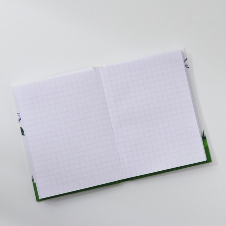 Notepad in solid cover A7, 64 liters "Tank"-1