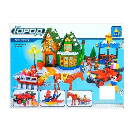 Designer "House Santa", 860 parts-5