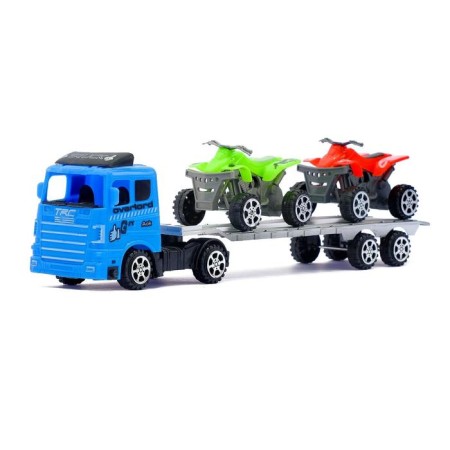 Truck Inertial "Avtovos", with 2 ATVs, MIX color-4