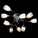 Virginia 9x60W E27 chandelier 78x78x22cm