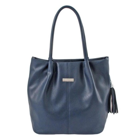 Female bag, lightning department, blue color