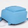 School backpack from lightning textiles, 1 pocket, textura, blue color
