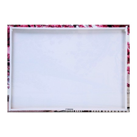 Picture on the canvas "Blooming Sakura in New York" 50*70 cm-2