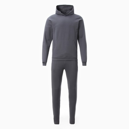 A male set (fufaika/pants) is launched, dark gray color, size 48-5