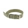 The collar of a canvas two-layer, 68 x 3.5 cm, Osh 30-55 cm, dark green