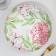 Ceramic “Watercolor” plate, 25.5 cm, white color