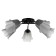 Causte "Online" (Flower) 5x15W E27 Model: BR 00243 Black