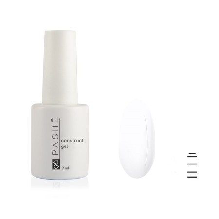 Modeling Gel Pashe Construct Gel, No. 17 Transparent, 9 ml