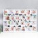 Photo frame plastic in 24 photos 10x15 cm "Big Family" White 59x88 cm
