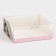 Confectionery box with PVC lid, packaging, “berries”, 25 x 22.5 x 10 cm