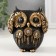 Souvenir Polystone "Owl with Dream Capers" Set 3 pcs 5.5x8.5x10 cm
