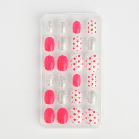 Baby overhead nails, bag, comb, gift set for girls-2