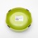 Bamboo bowl 400 ml, 17 x 6 cm, green