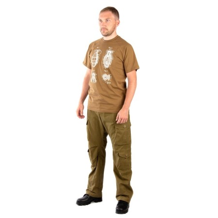 T-shirt 7.62 Grenade, Cotton, Coyot, Rr. M-3