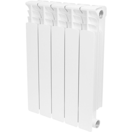 Bimetallic radiator Stout Space, 500 x 90 mm, 5 sections, side connection
