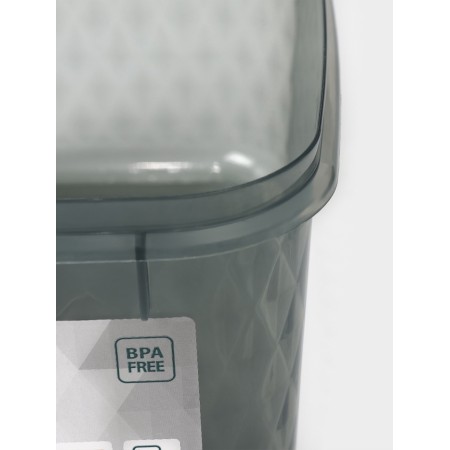Container for freezing and storage of products "Crystal", 1.7 l, 18 × 12.5 × 11 cm, color black-4