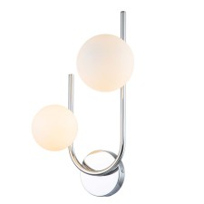 Wall lamp 2x40W G9, size 39x24x18 cm