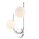 Wall lamp 2x40W G9, size 39x24x18 cm