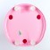 A stool for bathing on the suction cups, the color is pink