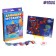 Diamond mosaic with partial filling on the stand for children "Game World", 15 x 21 cm