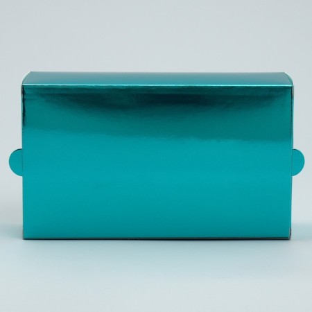 Box for Makarun, confectionery packaging "Biryuzovaya", 18 x 10.5 x 5.5 cm-4