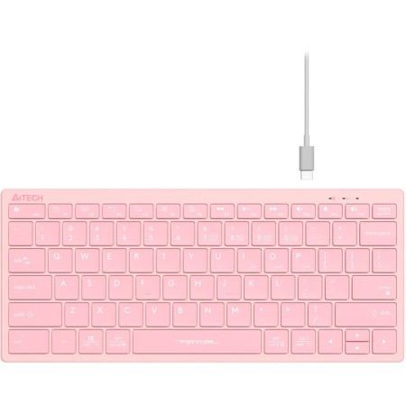 Keyboard A4Tech FSTYLER FBX51C pink USB wireless BT/Radio Slim Multimedia (FBX51C P 10045-1