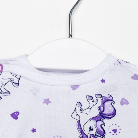 Boar of children, white/purple color, height 68 cm-1