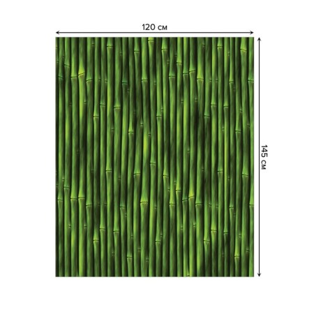 Bambo stems tablecloth, rectangular, Saten, size 120x145 cm-1