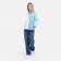Women's shirt MIST R.48-50, white/blue