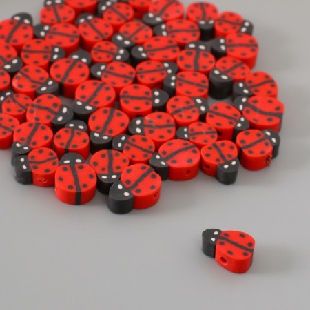 Beads Rubber Figure "Little Covers" Mix, UP. 500 pcs.
