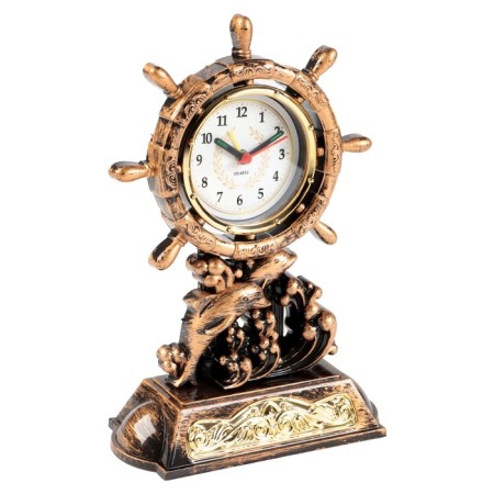 Clock - HELP Alarm clock, discrete move, di -7 cm dial, 15 x 22.5 cm, aa-7