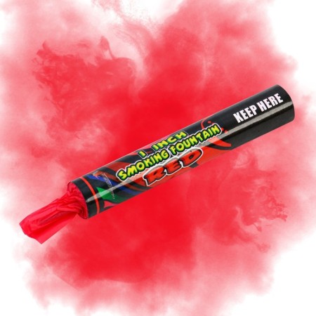 Color smoke red, charge 0.8 inches, pros, high intensity, 60 seconds,-1