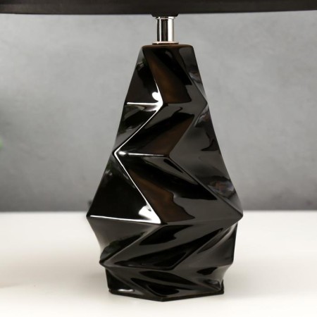 HELP lamp 16028/1BK E14 40W Black marble 24.5x24.5x37 cm Risalux-3
