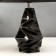 HELP lamp 16028/1BK E14 40W Black marble 24.5x24.5x37 cm Risalux