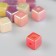 Busina for creativity Plastic "Cube. Purvalum shine" MIX 1.4x1.4x1.4 cm