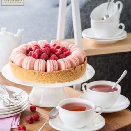 Coffee steam porcelain Wilmax, 2 items: a cup 160 ml, a saucer d = 14.3 cm, white color-3