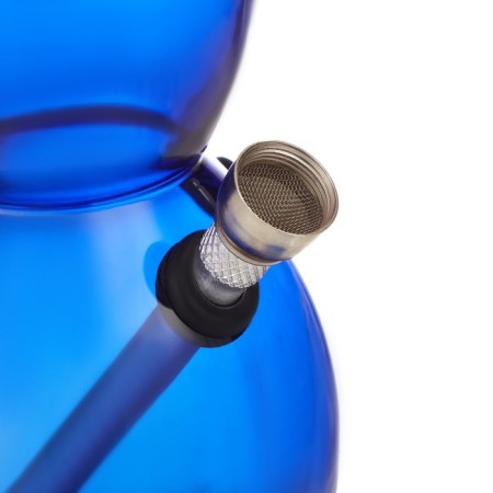 Bong "Pyramid" 34 cm, blue-1